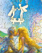 Lade das Bild in den Galerie-Viewer, DAVICI Exklusive Holzpuzzle - Mondlicht - 250 Teile - Geschenkbox mit Magnetverschluss