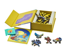 Lade das Bild in den Galerie-Viewer, DAVICI Exklusive Holzpuzzle Kids - Freundschaft - 45 Teile - Box mit Magnetverschluss - Geschenk enthalten