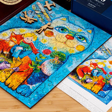 Lade das Bild in den Galerie-Viewer, DAVICI Exklusive Holzpuzzle - Der kleine Prinz - 180 Teile - Box mit Magnetverschluss