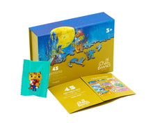 Lade das Bild in den Galerie-Viewer, DAVICI Exklusive Holzpuzzle Kids - Freundschaft - 45 Teile - Box mit Magnetverschluss - Geschenk enthalten