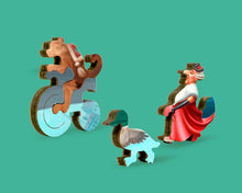 Lade das Bild in den Galerie-Viewer, DAVICI Exklusive Holzpuzzle Kids - Schatzschiff - 60 Teile - Geschenk enthalten