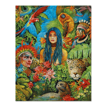 Lade das Bild in den Galerie-Viewer, DAVICI Exklusive Holzpuzzle - Amazonas - 400 Teile - Geschenkbox mit Magnetverschluss