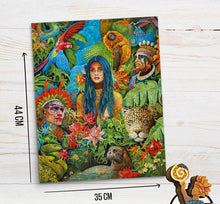 Lade das Bild in den Galerie-Viewer, DAVICI Exklusive Holzpuzzle - Amazonas - 400 Teile - Geschenkbox mit Magnetverschluss