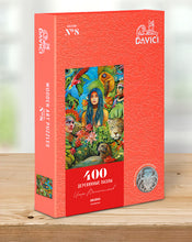 Lade das Bild in den Galerie-Viewer, DAVICI Exklusive Holzpuzzle - Amazonas - 400 Teile - Geschenkbox mit Magnetverschluss