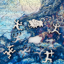 Lade das Bild in den Galerie-Viewer, DAVICI Exklusive Holzpuzzle - Baum des Lebens - 1100 Teile - Geschenkbox mit Magnetverschluss