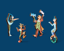 Lade das Bild in den Galerie-Viewer, DAVICI Holzpuzzle - Jongleure der Welten - Exklusives Holzpuzzle - 210 Teile - Magnetische Geschenkbox