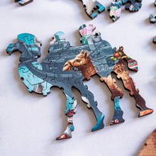 Lade das Bild in den Galerie-Viewer, DAVICI Exklusive Holzpuzzle Kids - Schatzschiff - 60 Teile - Geschenk enthalten