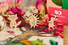 Lade das Bild in den Galerie-Viewer, DAVICI Exklusive Holzpuzzle Kids - Der grüne Bär - 80Teile - Geschenke für jeden Anlass