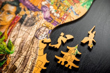Lade das Bild in den Galerie-Viewer, DAVICI Exklusive Holzpuzzle - Japan - 195 Teile - Geschenkbox mit Magnetverschluss