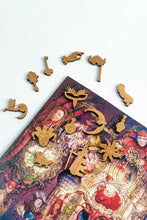 Lade das Bild in den Galerie-Viewer, DAVICI Exklusive Holzpuzzle - Oracle - Party - 300 Teile - Geschenkbox mit Magnetverschluss