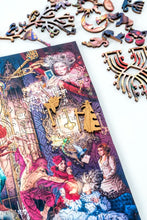 Lade das Bild in den Galerie-Viewer, DAVICI Exklusive Holzpuzzle - Oracle - Party - 300 Teile - Geschenkbox mit Magnetverschluss