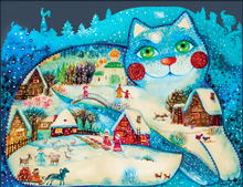 Lade das Bild in den Galerie-Viewer, DAVICI Premium Holzpuzzle - Winterschlaf - 180 Teile - Geschenkbox mit Prägung und Magnetverschluss