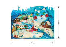Lade das Bild in den Galerie-Viewer, DAVICI Premium Holzpuzzle - Winterschlaf - 180 Teile - Geschenkbox mit Prägung und Magnetverschluss