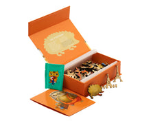 Lade das Bild in den Galerie-Viewer, DAVICI Kids - Premium Holzpuzzle - 30 Teile - Geschenkbox mit Überraschung