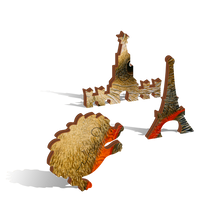 Lade das Bild in den Galerie-Viewer, DAVICI Kids - Premium Holzpuzzle - 30 Teile - Geschenkbox mit Überraschung