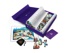 Lade das Bild in den Galerie-Viewer, DAVICI Premium Holzpuzzle - Winterschlaf - 180 Teile - Geschenkbox mit Prägung und Magnetverschluss