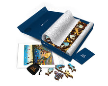 Lade das Bild in den Galerie-Viewer, DAVICI Exklusive Holzpuzzle - Am Land und am Meer - 175 Teile - Box mit Magnetverschluss