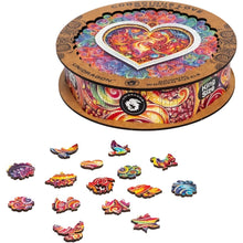 Lade das Bild in den Galerie-Viewer, Holzpuzzle Erwachsene - UNIDRAGON - Das Original! - Love - Geschenkbox