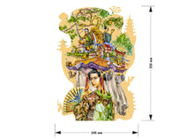 Lade das Bild in den Galerie-Viewer, DAVICI Exklusive Holzpuzzle - Japan - 195 Teile - Geschenkbox mit Magnetverschluss