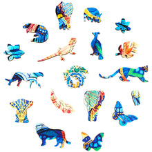 Lade das Bild in den Galerie-Viewer, Holzpuzzle - UNIDRAGON - Das Original! - Ewiger Elefant - Geschenkbox