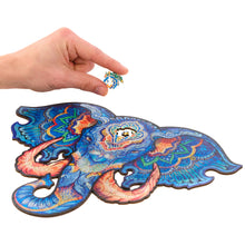Lade das Bild in den Galerie-Viewer, Holzpuzzle - UNIDRAGON - Das Original! - Ewiger Elefant - Geschenkbox