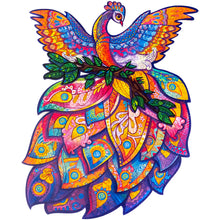 Lade das Bild in den Galerie-Viewer, Holzpuzzle - UNIDRAGON - Das Original! - Märchenvogel - Geschenkbox