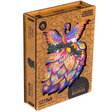 Lade das Bild in den Galerie-Viewer, Holzpuzzle - UNIDRAGON - Das Original! - Märchenvogel - Geschenkbox
