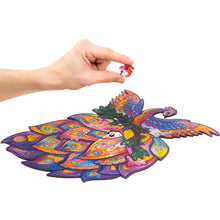 Lade das Bild in den Galerie-Viewer, Holzpuzzle - UNIDRAGON - Das Original! - Märchenvogel - Geschenkbox
