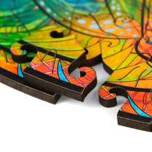 Lade das Bild in den Galerie-Viewer, UNIDRAGON Holzpuzzle - Der wachende Drache - Exklusives Holzpuzzle - Geschenkbox