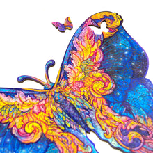 Lade das Bild in den Galerie-Viewer, UNIDRAGON Holzpuzzle - Schmetterling - Das Original! - Geschenkbox