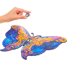 Lade das Bild in den Galerie-Viewer, UNIDRAGON Holzpuzzle - Schmetterling - Das Original! - Geschenkbox