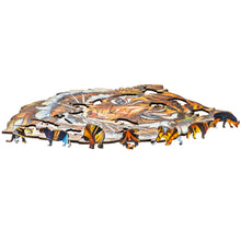 Lade das Bild in den Galerie-Viewer, UNIDRAGON Holzpuzzle - Tiger - Das Original! - Geschenkbox