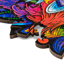 Lade das Bild in den Galerie-Viewer, UNIDRAGON Holzpuzzle - Das Original! - Wolf - Geschenkbox