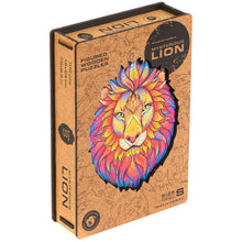 Lade das Bild in den Galerie-Viewer, Holzpuzzle - UNIDRAGON - Das Original! - König der Löwen - inkl. Geschenkbox