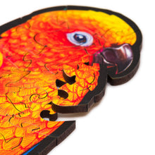 Lade das Bild in den Galerie-Viewer, UNIDRAGON Holzpuzzle - Das Original! - Papageien - Geschenkbox