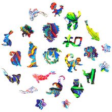 Lade das Bild in den Galerie-Viewer, UNIDRAGON Holzpuzzle - Das Original! - Panda - Geschenkbox