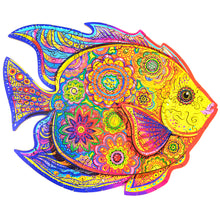 Lade das Bild in den Galerie-Viewer, UNIDRAGON Holzpuzzle - Das Original! - Fisch - Geschenkbox