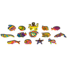 Lade das Bild in den Galerie-Viewer, UNIDRAGON Holzpuzzle - Das Original! - Fisch - Geschenkbox