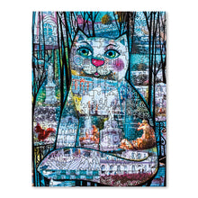 Lade das Bild in den Galerie-Viewer, DAVICI Exklusive Holzpuzzle/ Cat Peterhof/ 200 Teile/ Geschenkbox mit Prägung und Magnetverschluss/Besondere Geschenke für jeden Anlass
