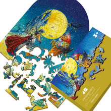 Lade das Bild in den Galerie-Viewer, DAVICI Exklusive Holzpuzzle Kids  - Freundschaft - 45 Teile - Box mit Magnetverschluss - Geschenk enthalten
