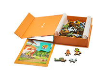 Lade das Bild in den Galerie-Viewer, DAVICI Exklusive Holzpuzzle Kids - Sommermärchen - 100 Teile - Box mit Magnetverschluss - Geschenk enthalten
