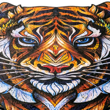 Lade das Bild in den Galerie-Viewer, UNIDRAGON Holzpuzzle - Tiger - Das Original! - Geschenkbox
