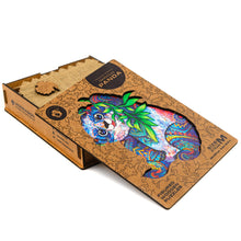 Lade das Bild in den Galerie-Viewer, UNIDRAGON Holzpuzzle - Das Original! - Panda - Geschenkbox
